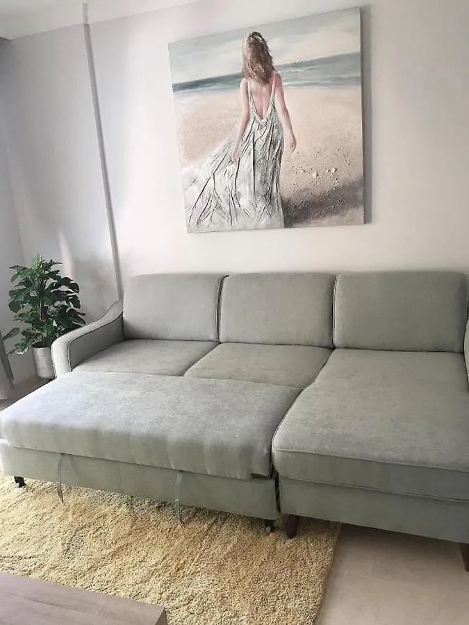 Luxury Beach Side Apartment In Marbella Playa Spanyolország